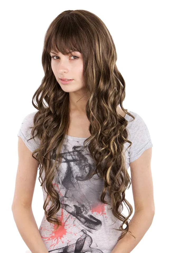 wig-me-up-3259-8h124-per-cke-braun-mit-blonden-str-hnen-wellig image 1