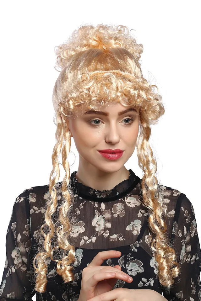 wig-me-up-60334-p02-biedermeier-per-cke-hell-goldblond image 1