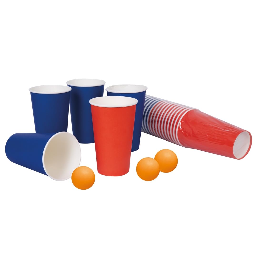 ptit-clown-23824-beer-pong-set-partyspiel-f-r-karneval-mottoparty image 1