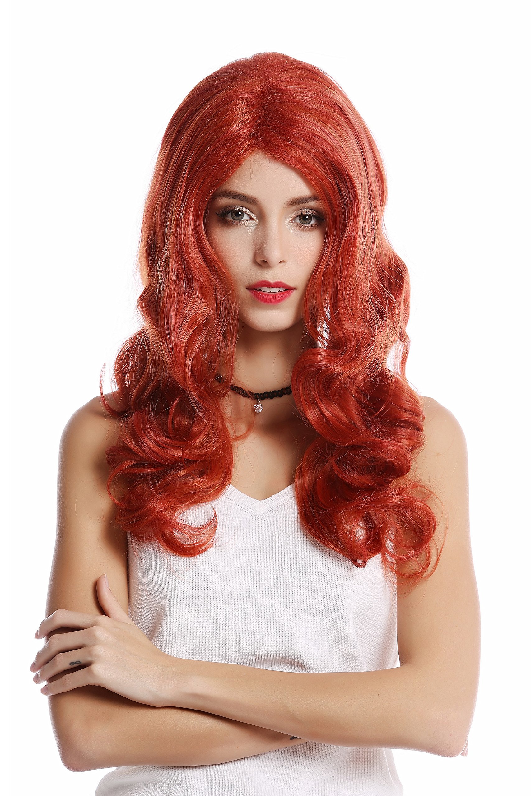 wig-me-up-gf-w2291-damenper-cke-hollywood-diva-lang-wellig-rot image 2