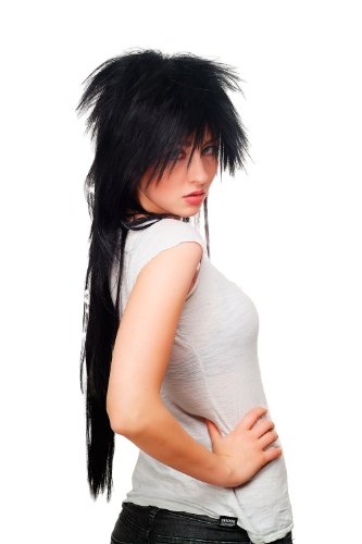 wig-me-up-9666-1b-per-cke-schwarz-80er-vokuhila-glam-rock-lang image 7
