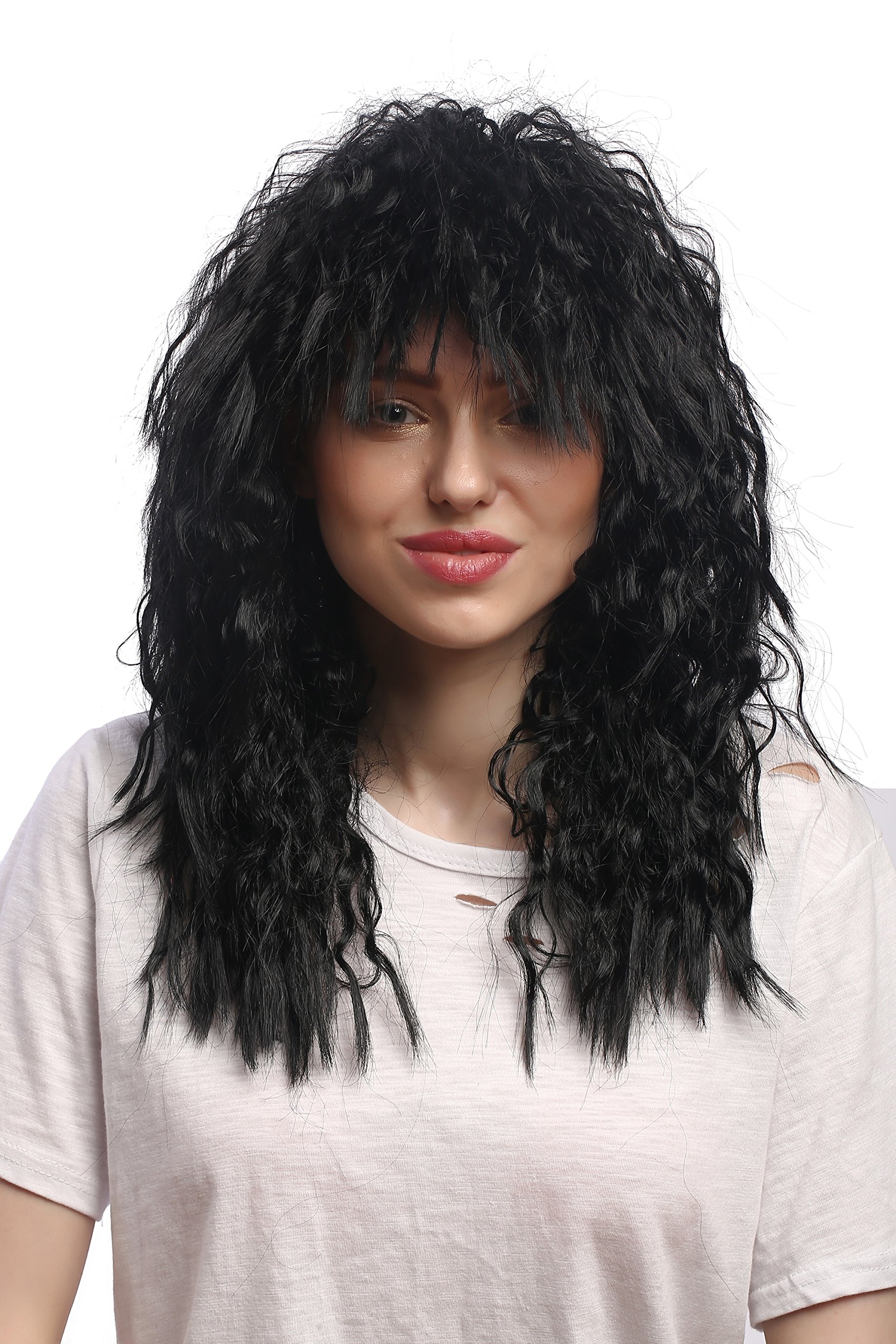 wig-me-up-90616-p103-party-per-cke-vokuhila-schwarz-kink-locken-50-cm-damen-herr image 3
