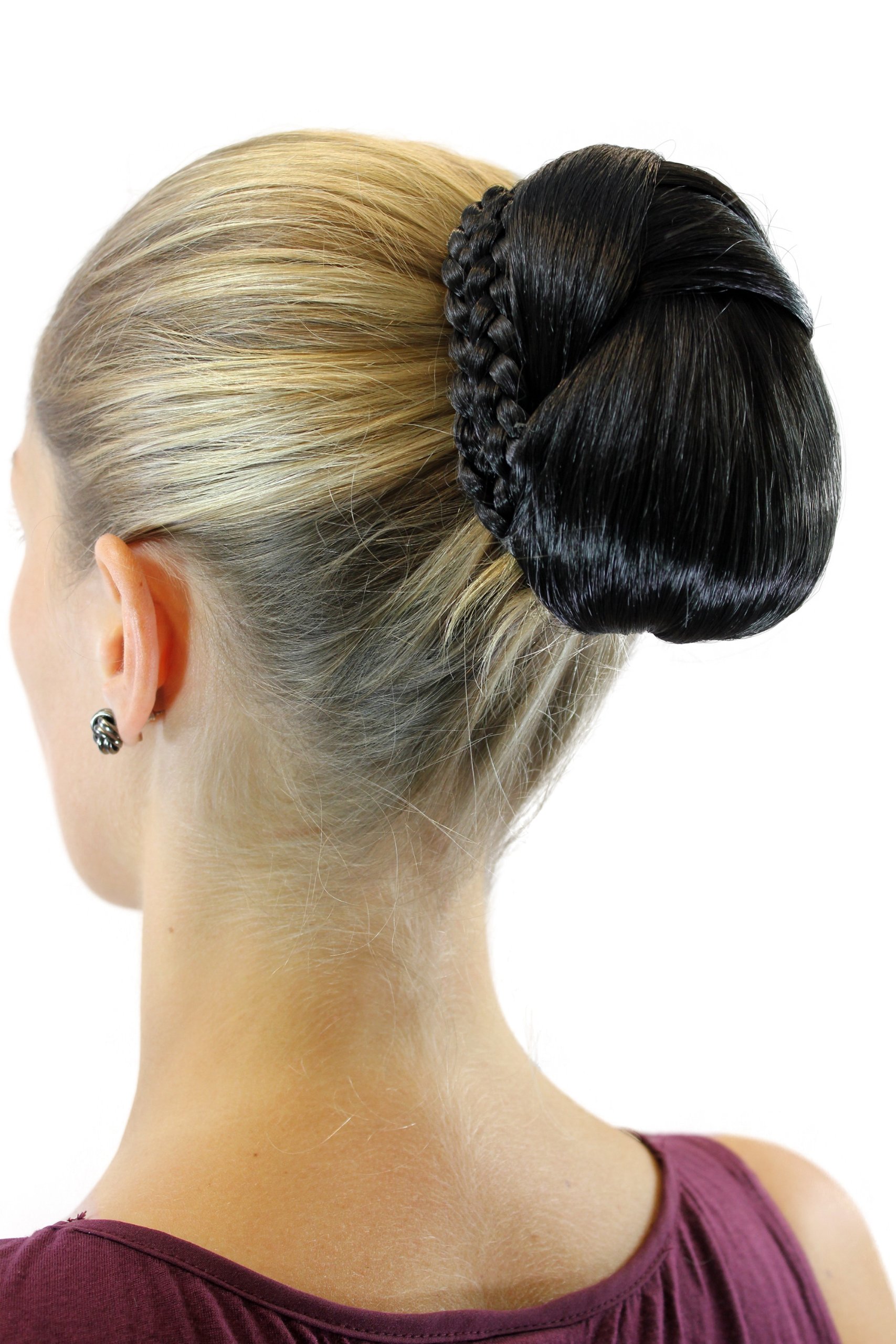 wig-me-up-tc-2074-2-tango-dutt-haarknoten-geflochten-schwarz-mit-steckk-mmen image 2