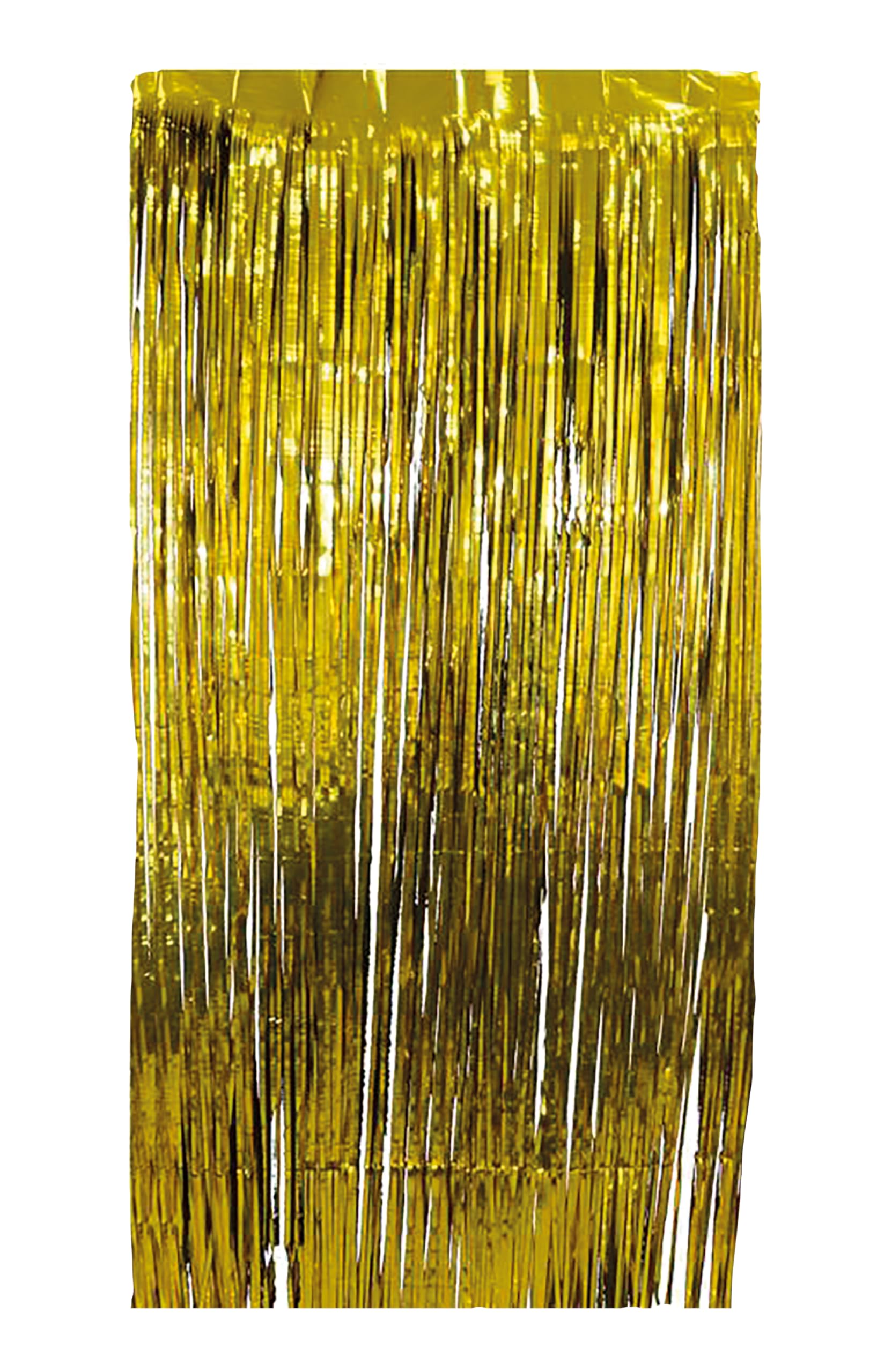 p-tit-clown-lam-vorhang-2-40-m-gold-party-deko image 1