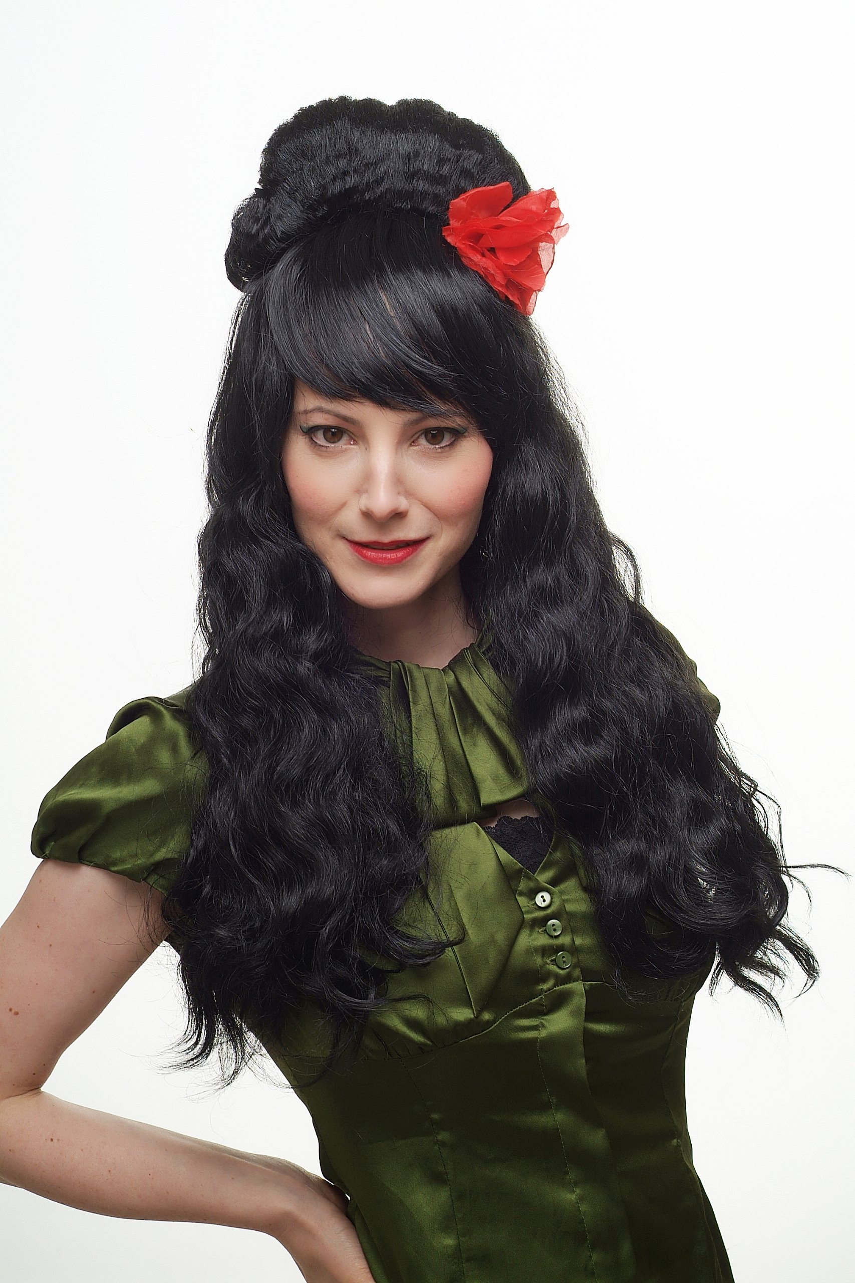 wig-me-up-81193-p103-per-cke-latina-senorita-beehive-schwarz-lang image 5