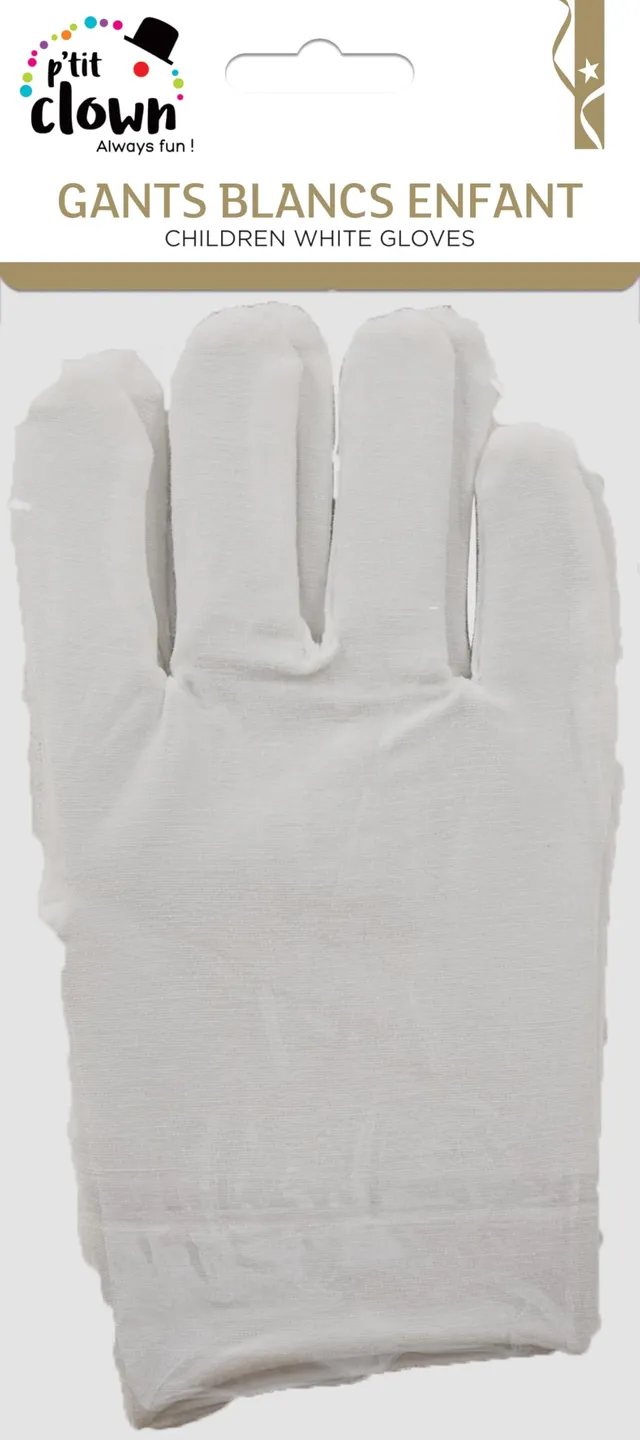 p-tit-clown-39030-kurze-kost-m-handschuhe-wei-one-size image 1