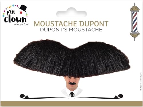 p-tit-clown-selbstklebender-schnurrbart-dupont-schwarz image 5