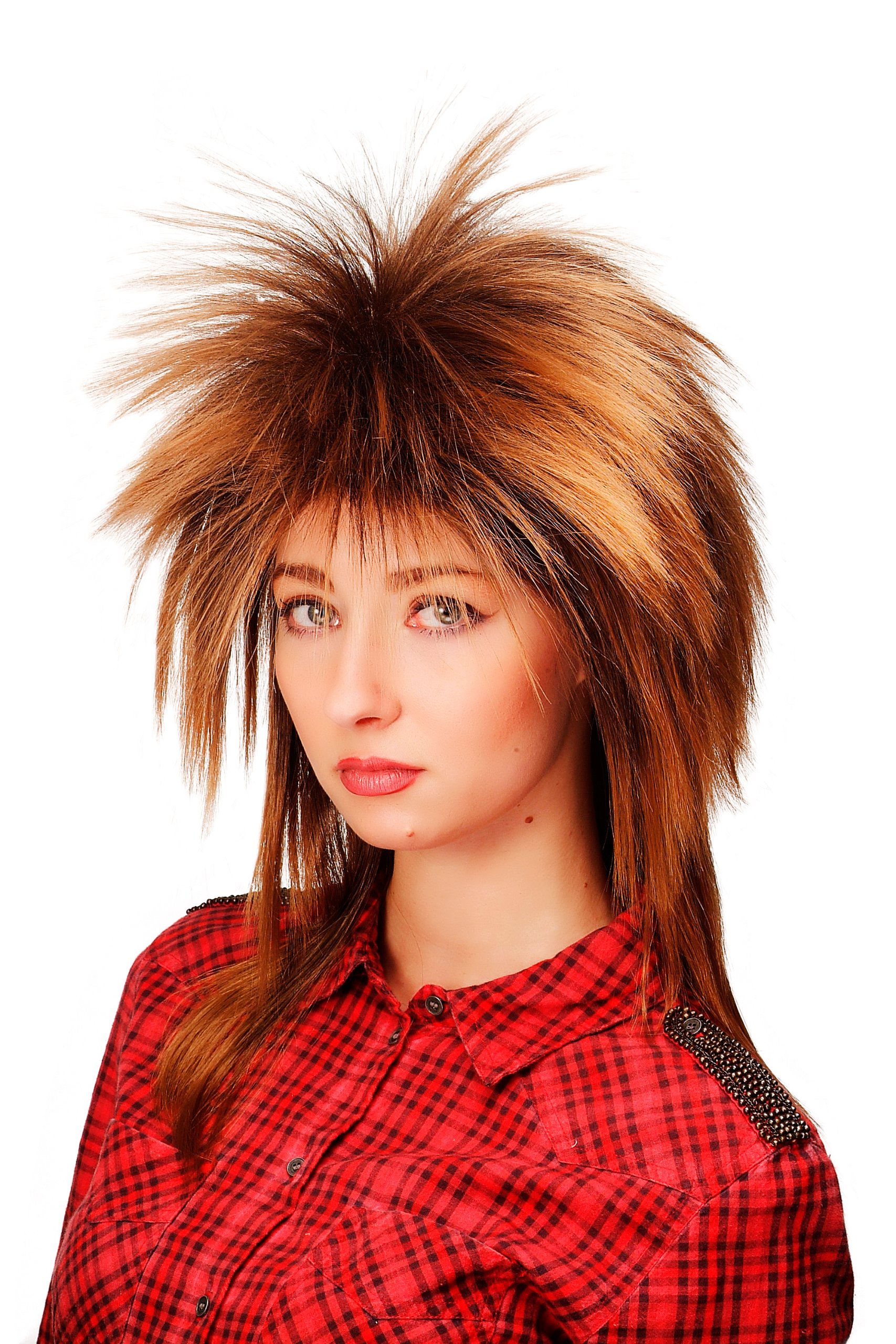 wig-me-up-damenper-cke-cm-305-4t27-80er-vamp-50-cm-braun-dunkelblond image 2