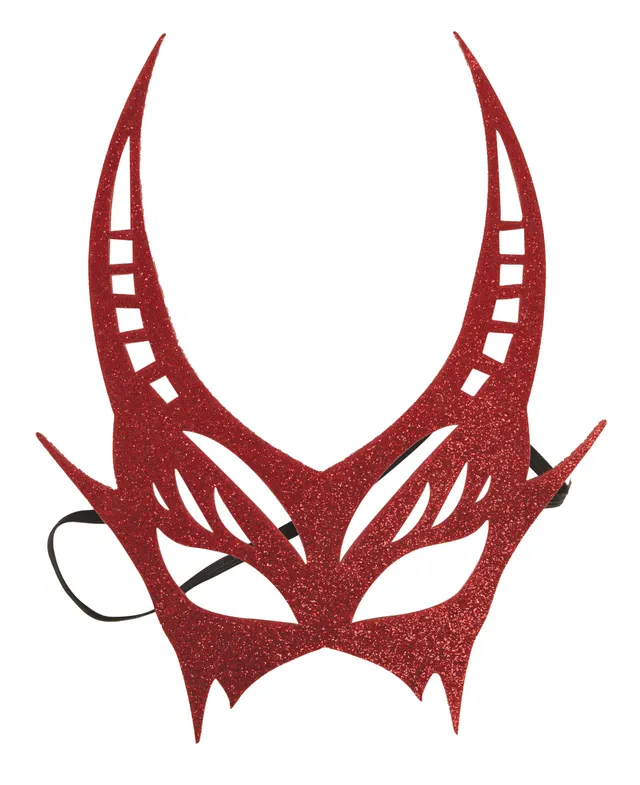p-tit-clown-teufels-maske-rot-halbmaske image 1