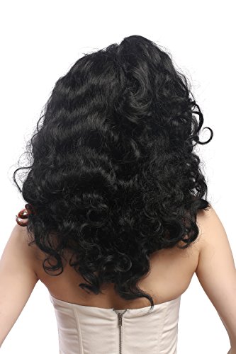 wig-me-up-31703-p103-24-damen-vamp-per-cke-lang-lockig-schwarz-orange-50-cm image 7