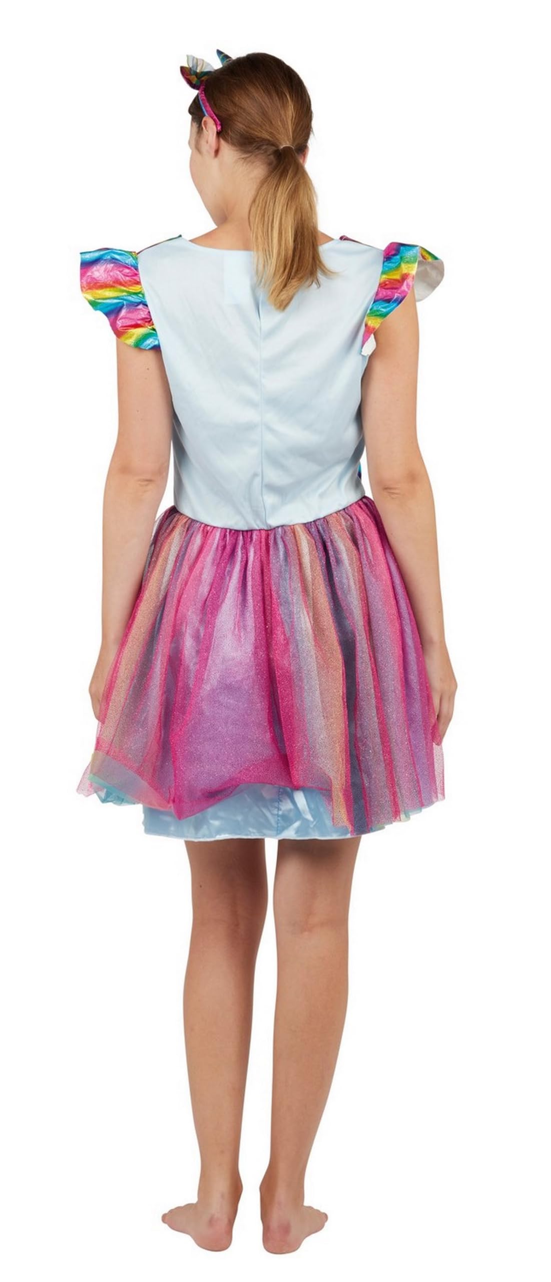 p-tit-clown-damenkost-m-einhorn-regenbogen-gr-l-xl image 3