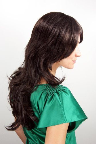 wig-me-up-3220-4-braune-per-cke-gewellt-gestuft-schokobraun-55-cm image 8