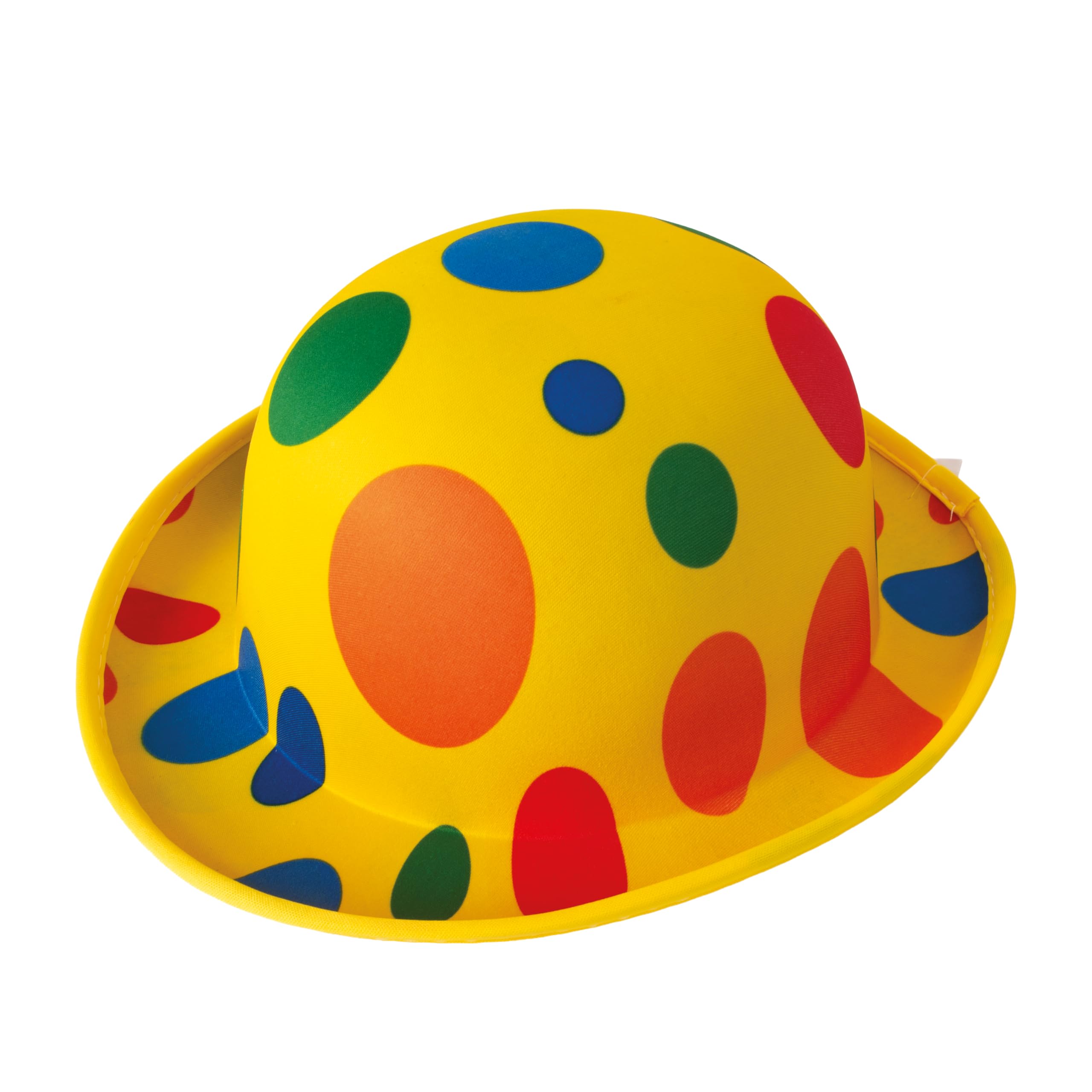 p-tit-clown-melone-hut-gelb-gepunktet-clown-zubeh-r image 4