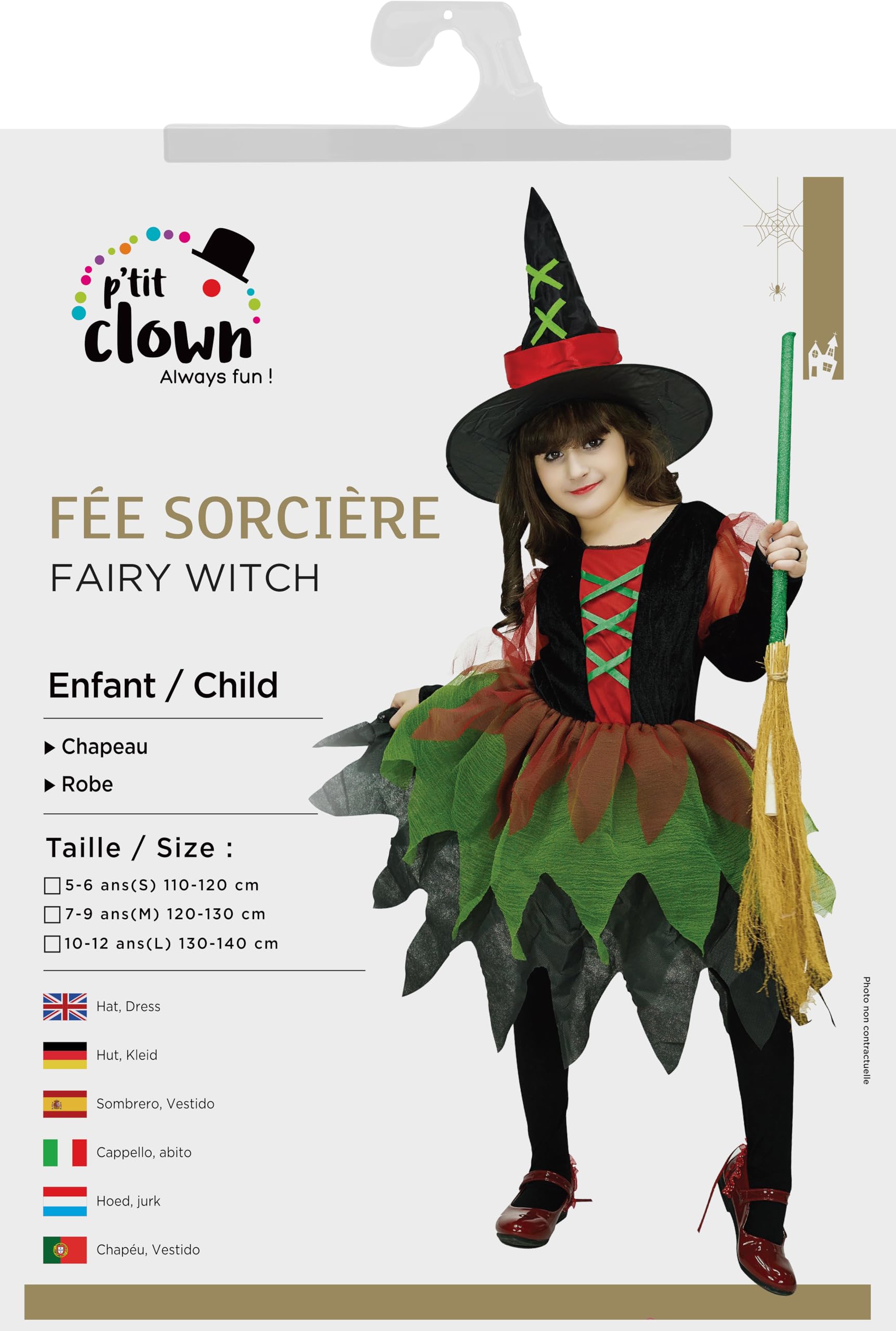p-tit-clown-fee-hexenkost-m-kinder-10-12-jahre-23080 image 5