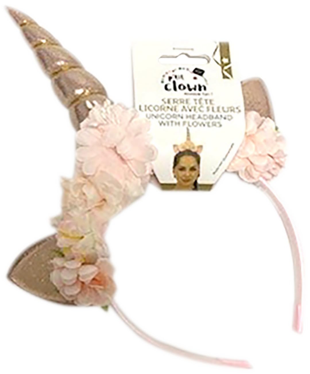 p-tit-clown-23821-haarreif-einhorn-mit-blumen-rosa image 4