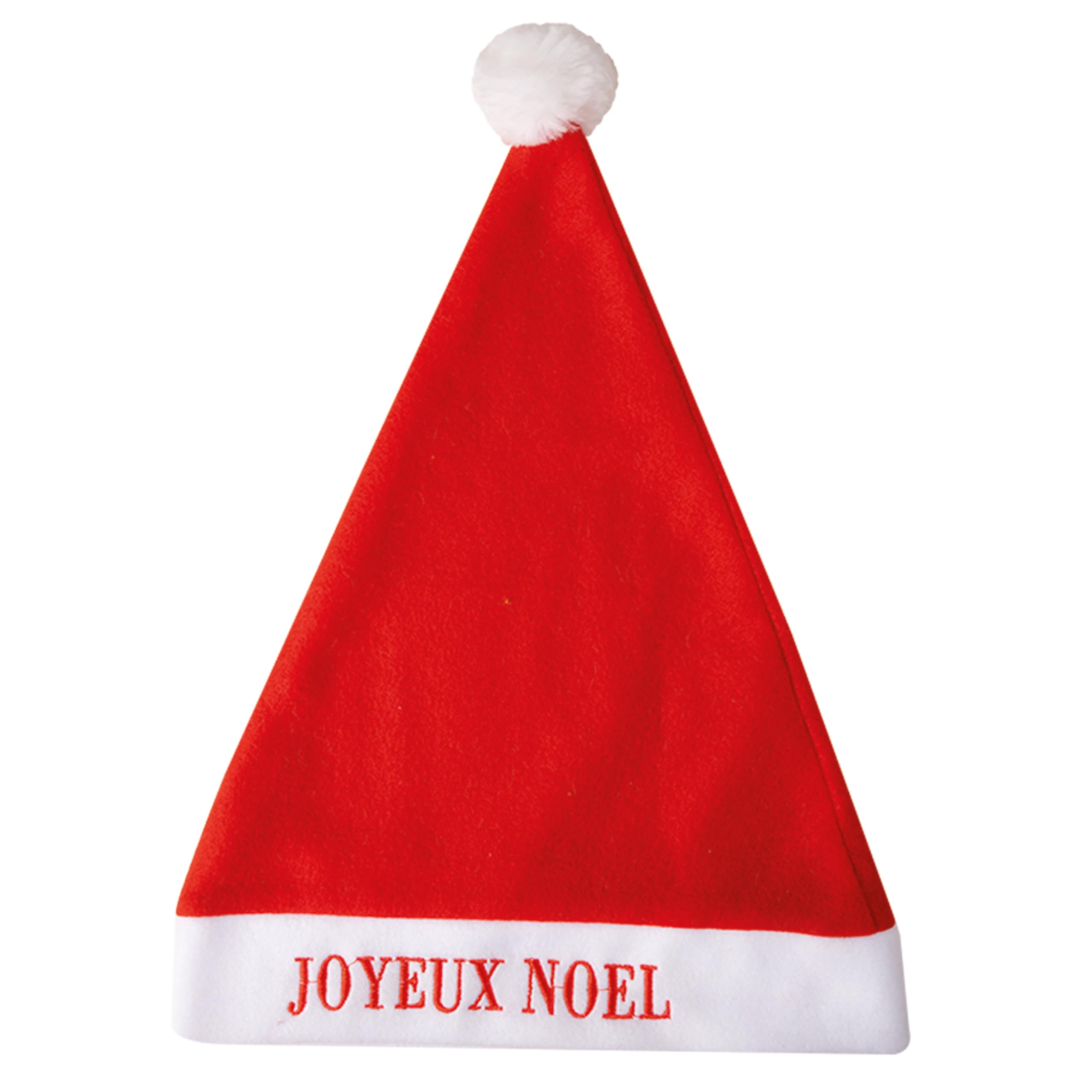 ptit-clown-weihnachtsmann-m-tze-frohe-weihnachten-erwachsene-rot-wei image 2