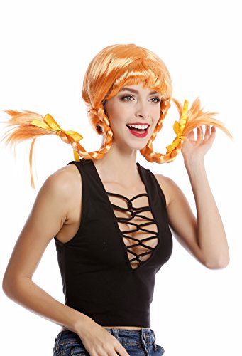 wig-me-up-ddh-t8175-pc21-damen-per-cke-freche-g-re-orange-z-pfe-40-cm image 8