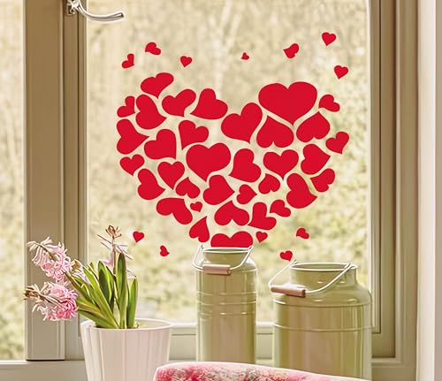 p-tit-clown-herz-aufkleber-rot-papier-valentinstag-deko image 6