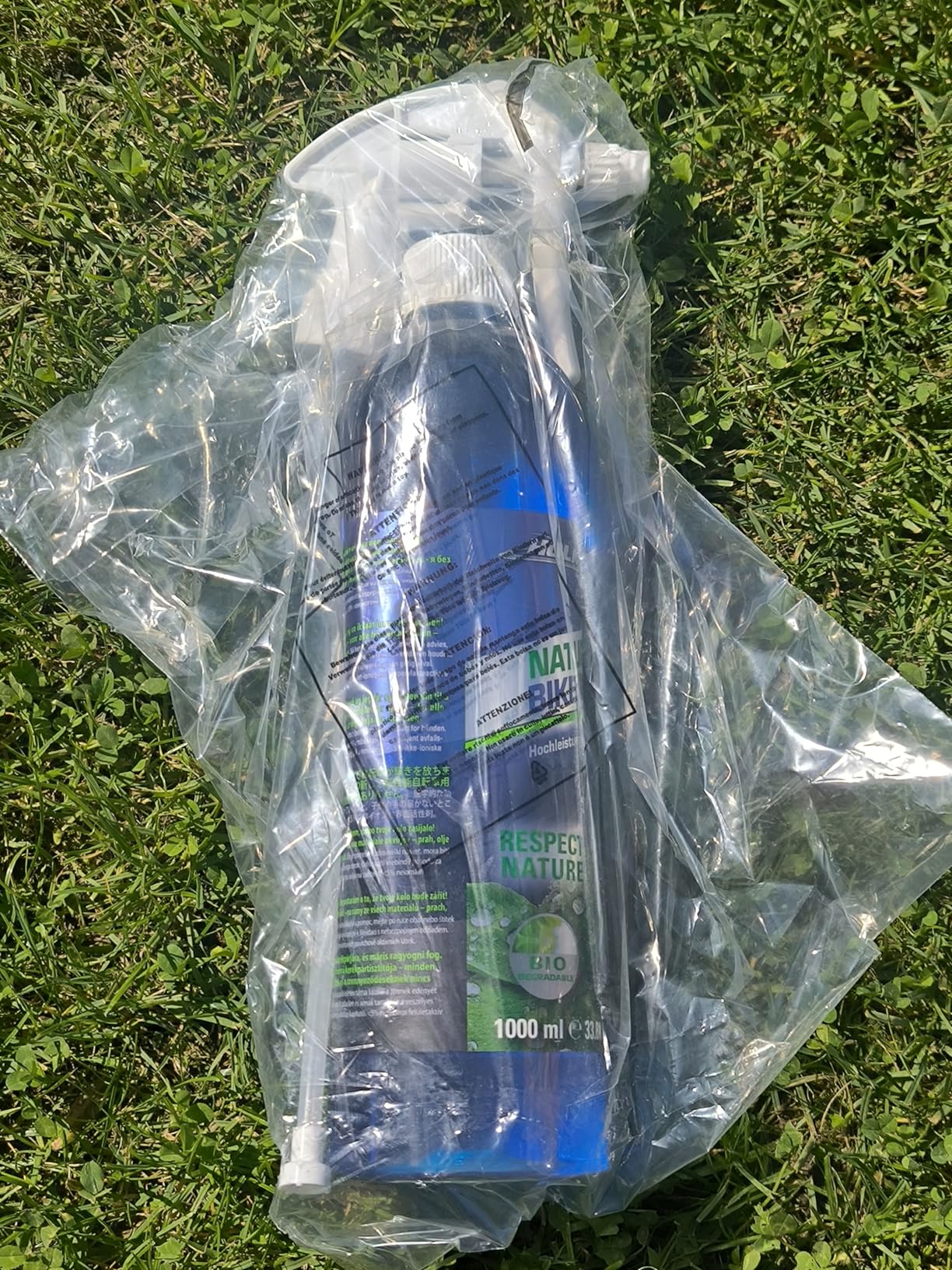 Gut, aber Sprühflasche fehlt