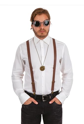 ptit-clown-steampunk-kost-m-set-braun-one-size-3-teilig image 8