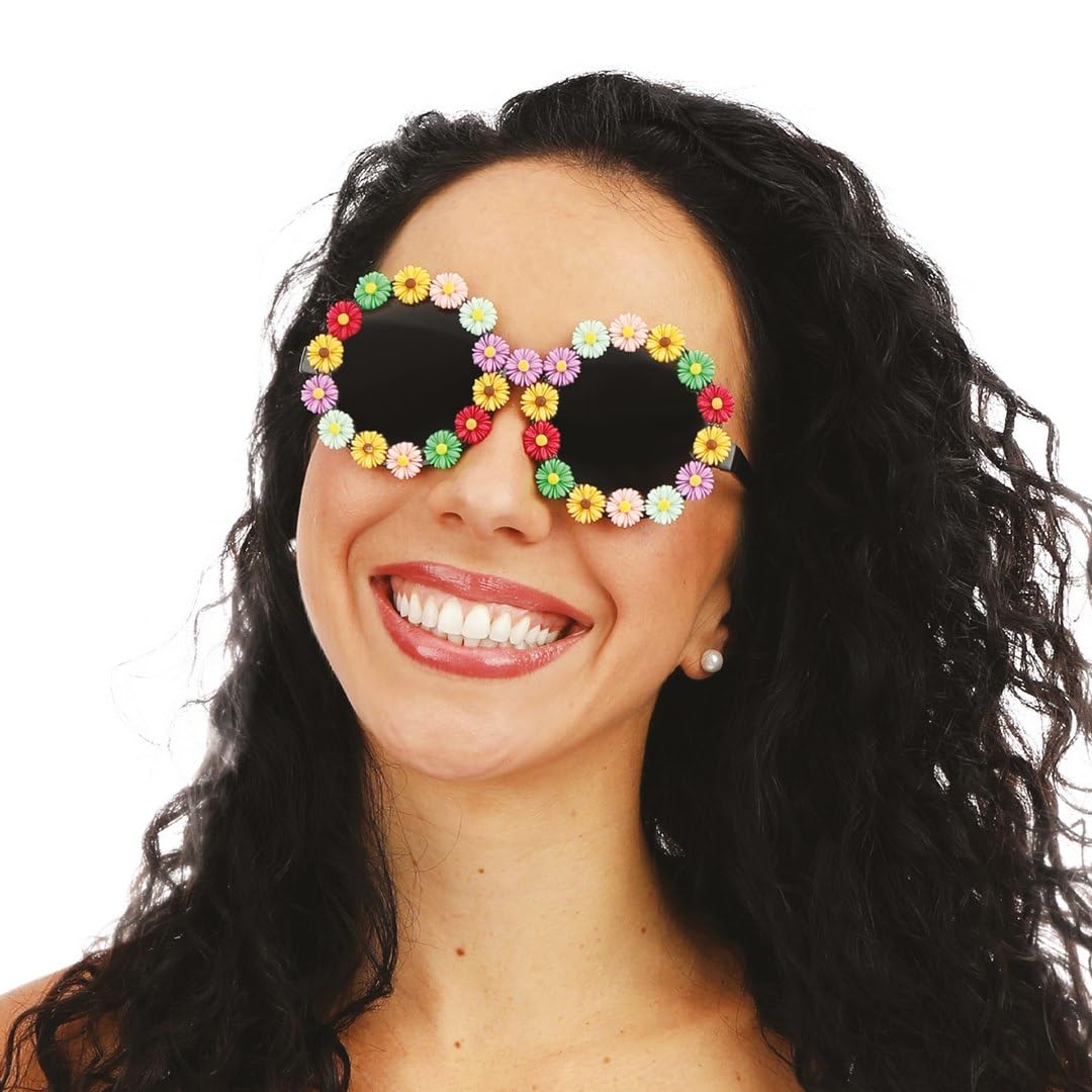 p-tit-clown-mini-blumen-brille-multicolor-erwachsene image 4