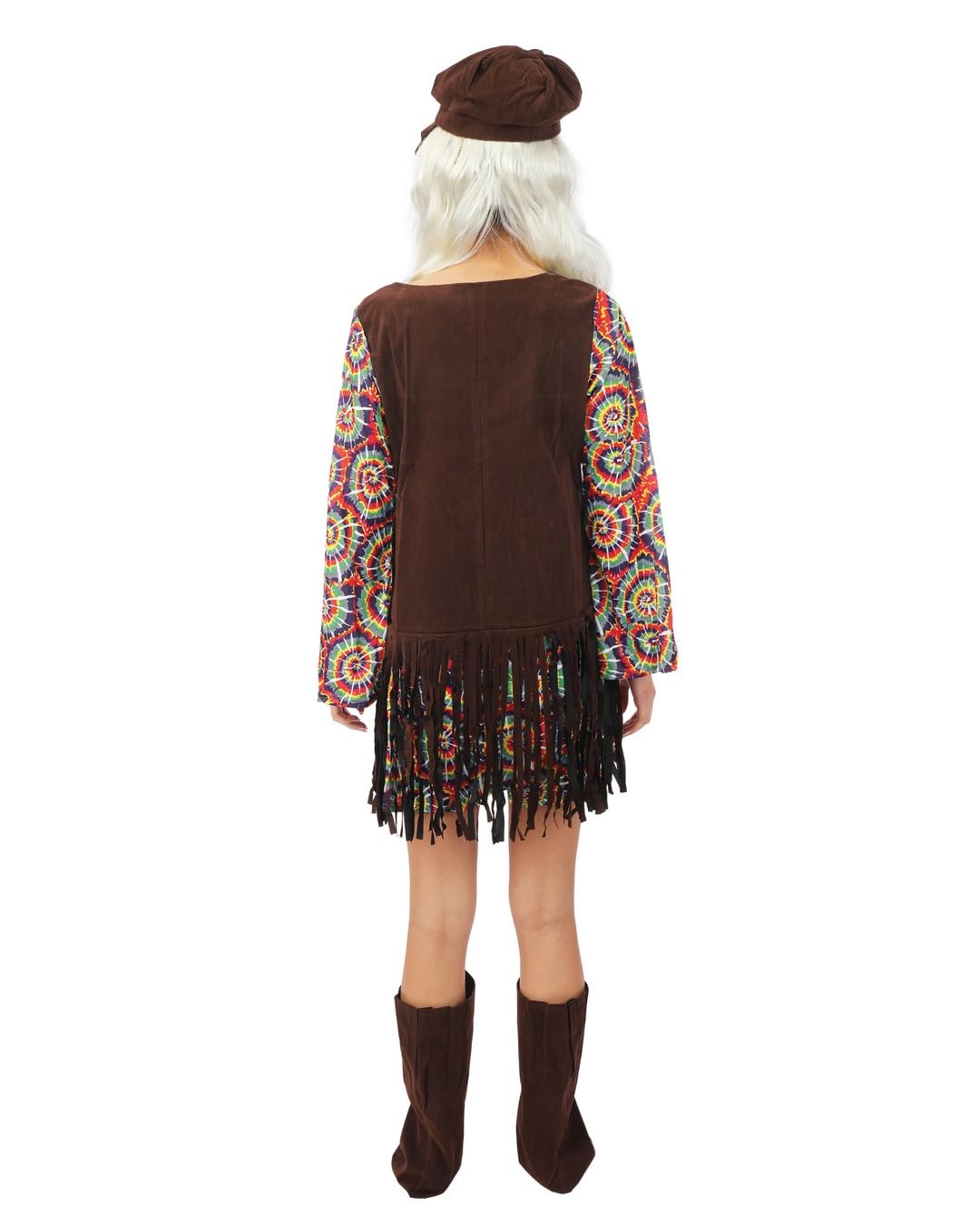 p-tit-clown-hippie-kost-m-damen-l-xl-erwachsenen-kost-m image 3
