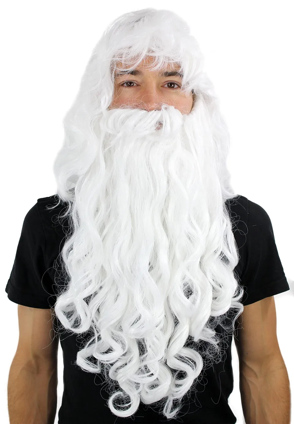 wig-me-up-pw0187-p60-per-cke-und-bart-wei-lockig-weihnachtsmann-zauberer image 1