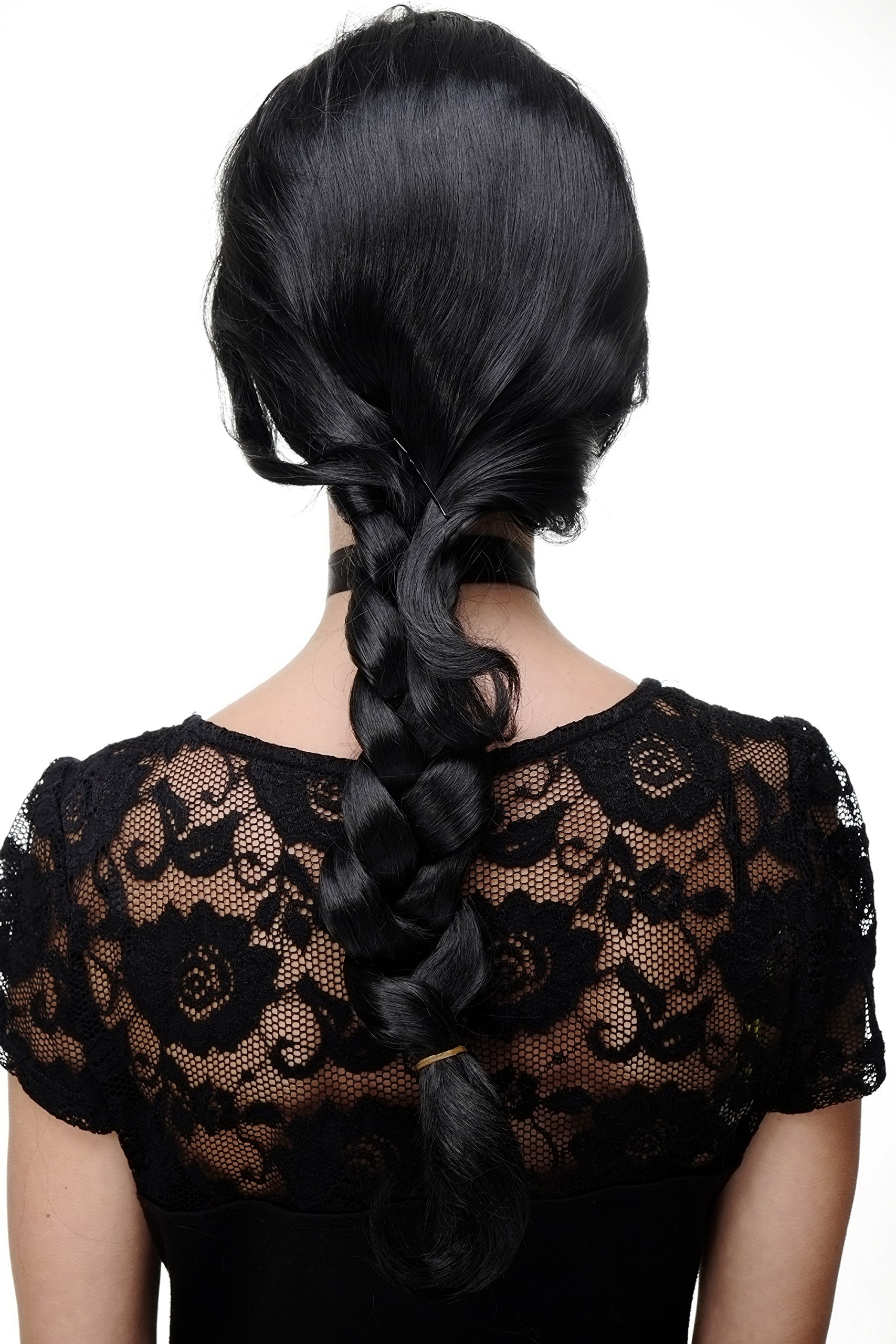 wig-me-up-gfw1782-1b-zopf-per-cke-schwarz-geflochten-60-cm image 4