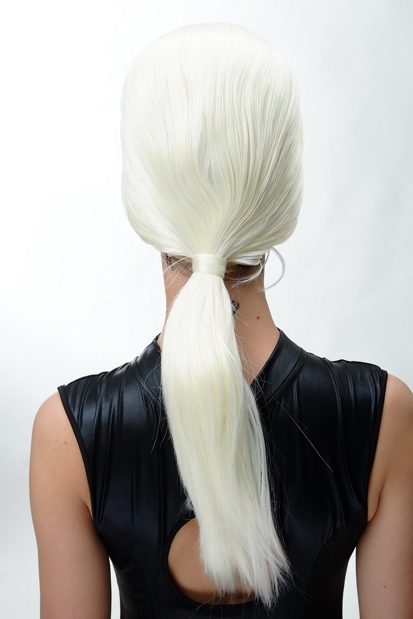 wig-me-up-gfw2206-613a-damenper-cke-beehive-turmfrisur-platinblond-mit-zopf image 4