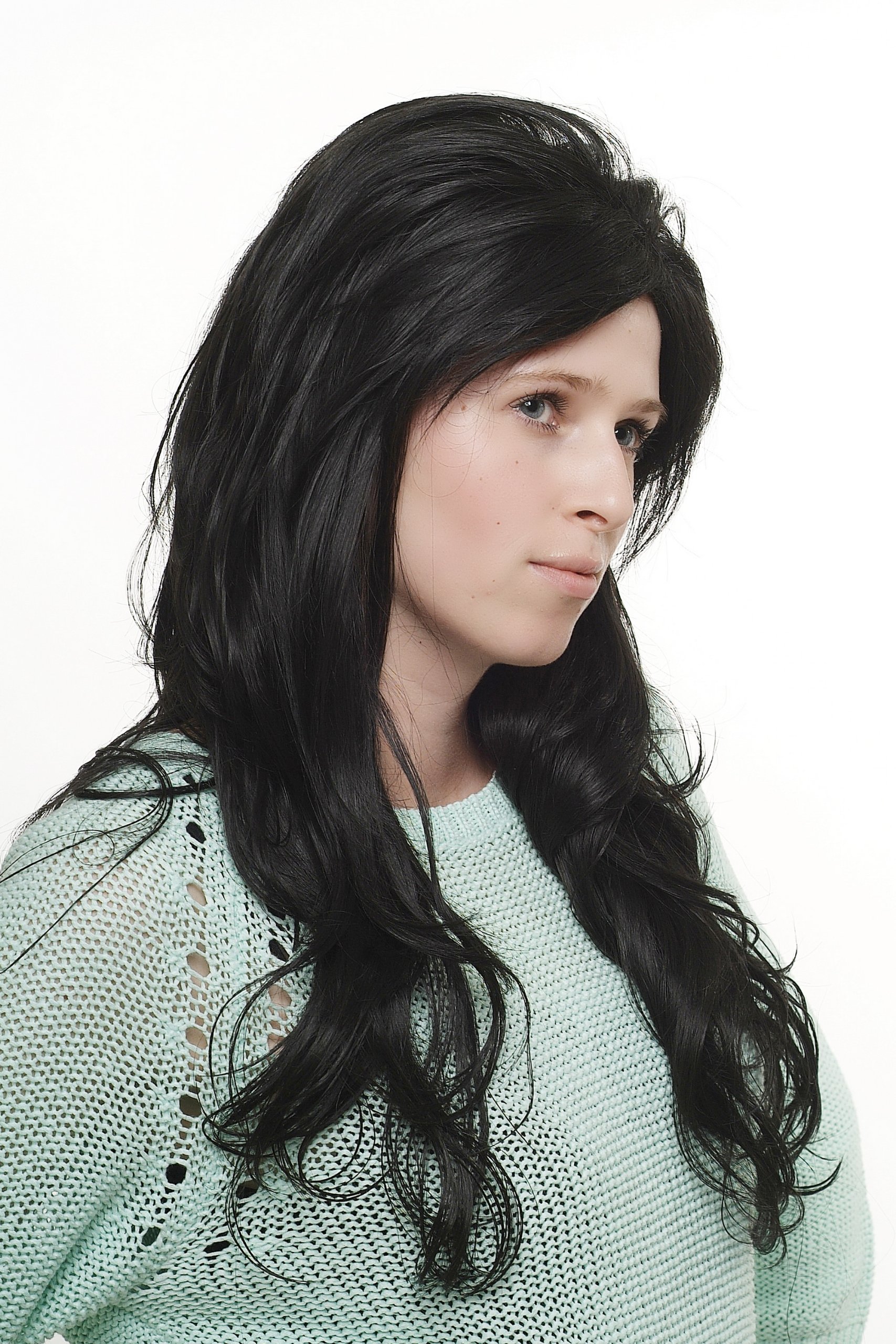 wig-me-up-sa015-2-damenper-cke-lang-schwarz-wellig-mit-mittelscheitel image 5
