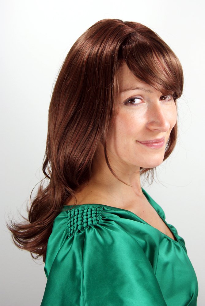 wig-me-up-4038-18-350-damenper-cke-br-nett-mit-roten-str-hnen-50-cm image 2