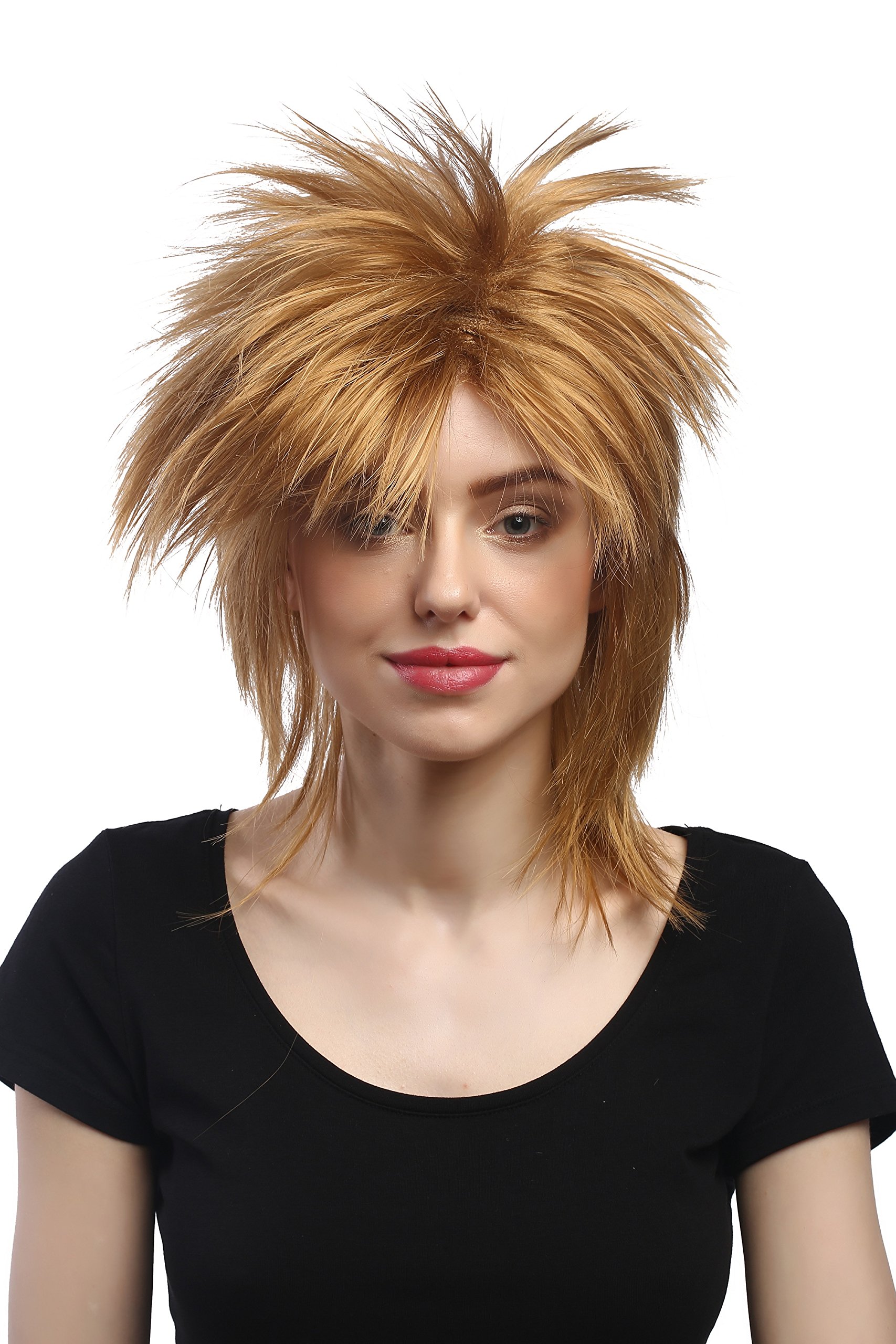 wig-me-up-dh1190-k27-per-cke-80er-punk-wave-vokuhila-blond-ca-35-cm image 2