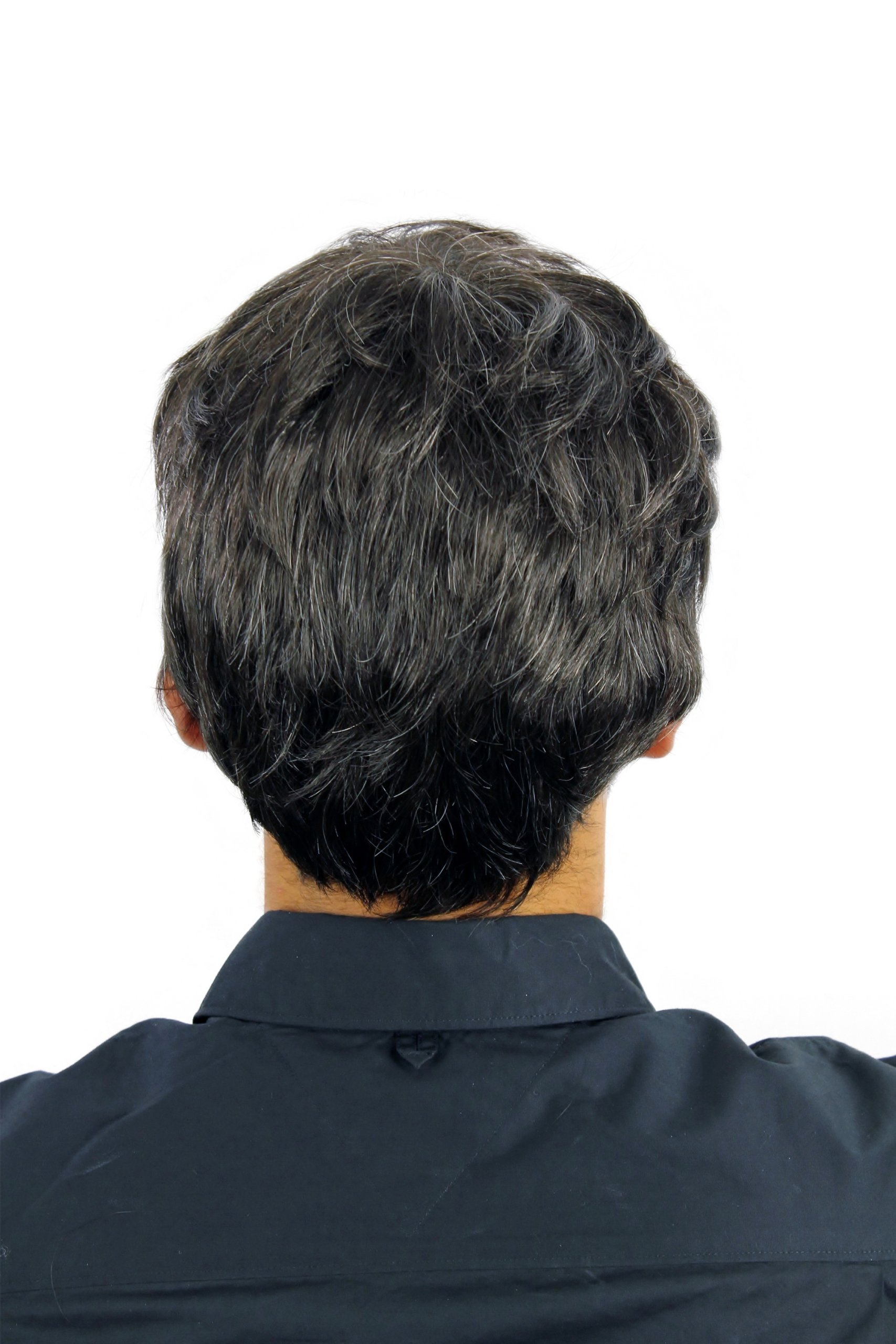 wig-me-up-cm-195-3-613-herrenper-cke-dunkelbraun-grau-kurz-wellig-25-cm image 3