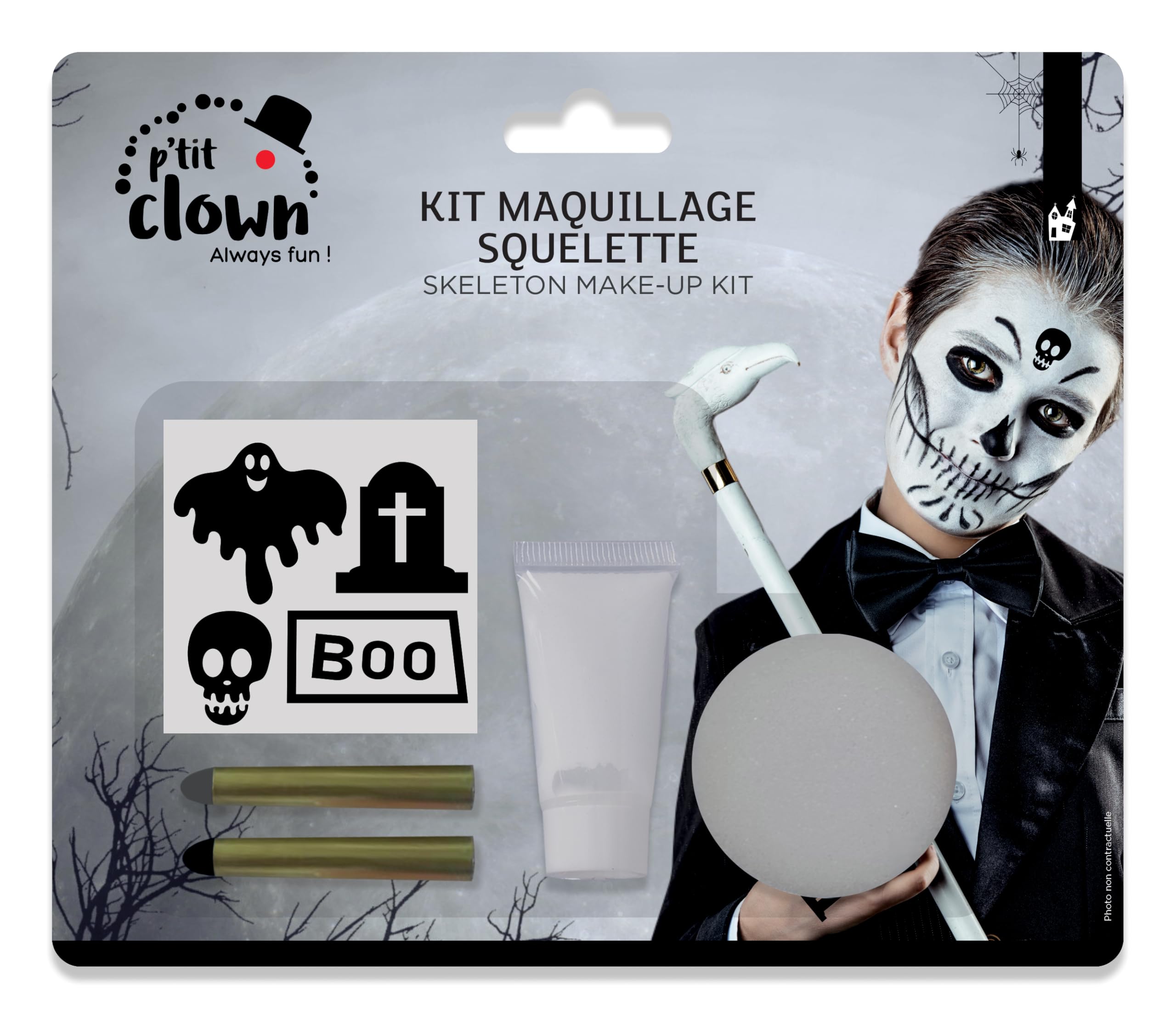 p-tit-clown-23599-make-up-set-mit-stickern-skelett-geist image 1