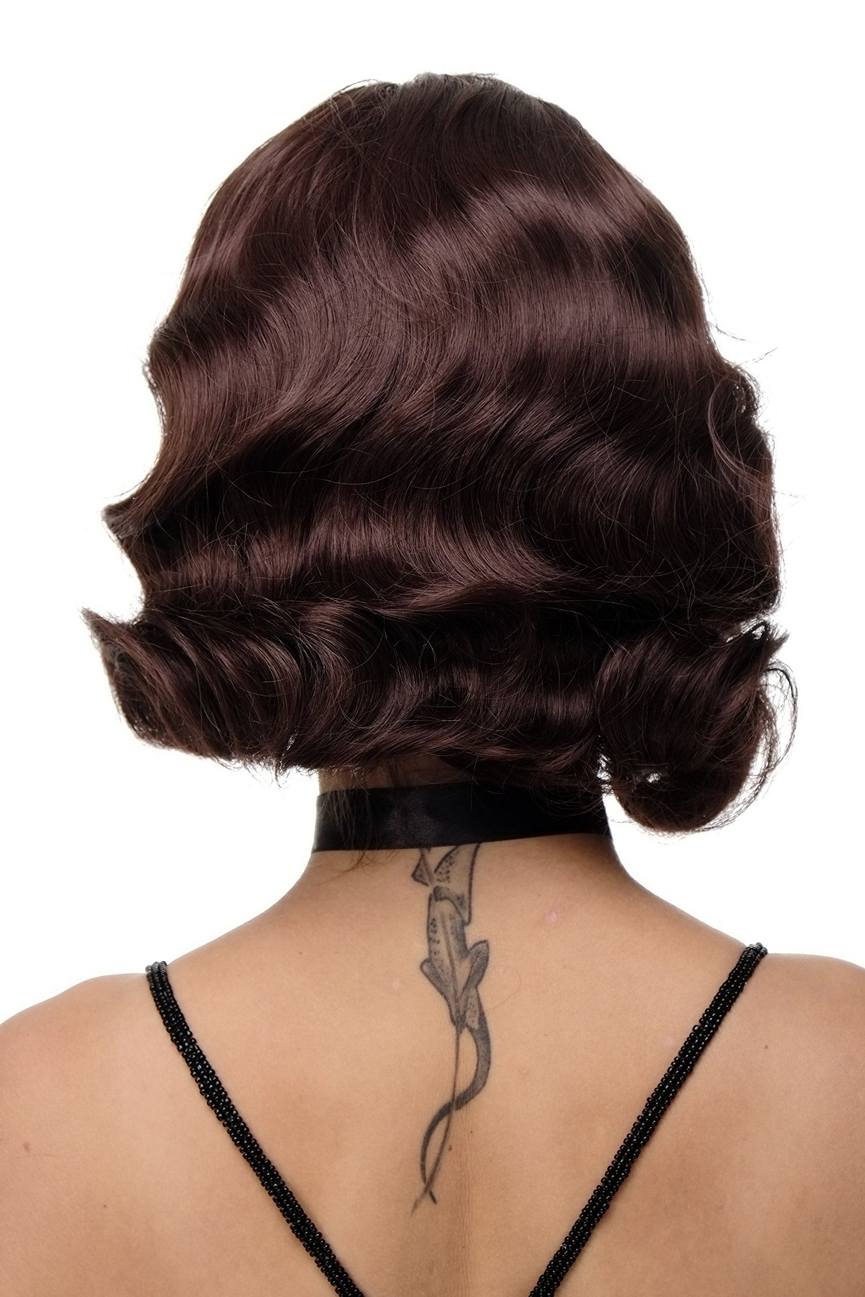 wig-me-up-gfw1726-33-damenper-cke-20er-jahre-wellen-kastanienbraun-30-cm image 3