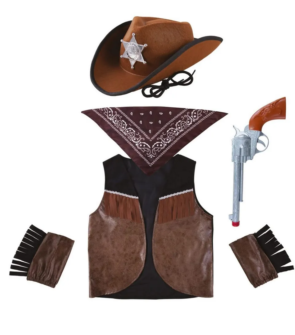 ptit-clown-cowboy-set-kinder-einheitsgr-e image 1