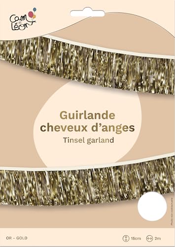 ptit-clown-girlande-engelshaar-re22602-gold-2-m-x-15-cm image 7