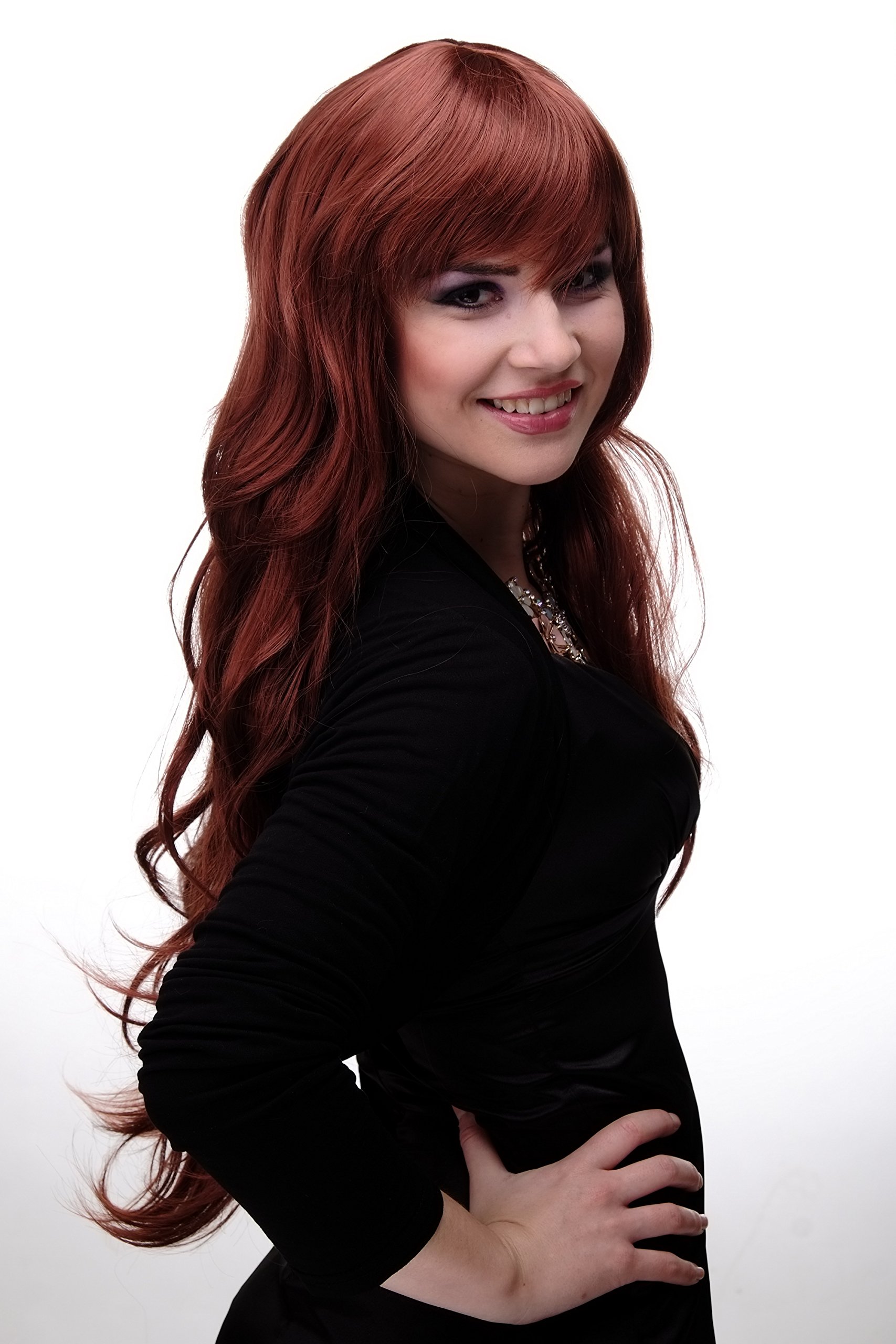 wig-me-up-6311-350-damenper-cke-kupferrot-lang-wellig-ca-80-cm-mit-pony image 4