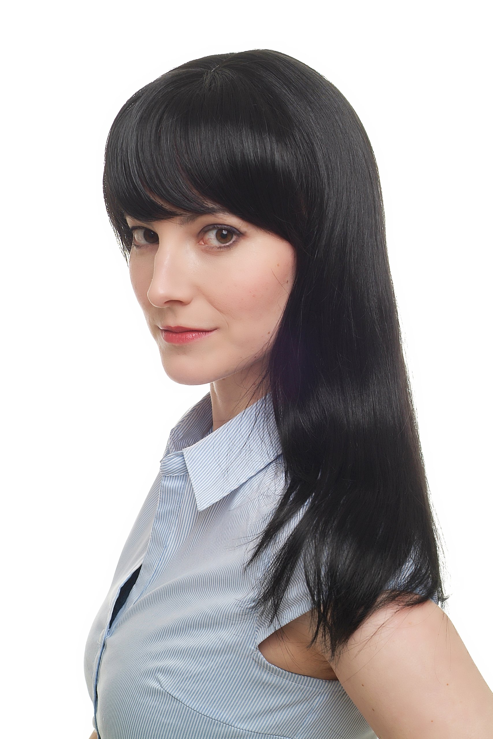 wig-me-up-9250-1b-damen-per-cke-schwarz-lang-glatt-mit-pony-50-cm image 3