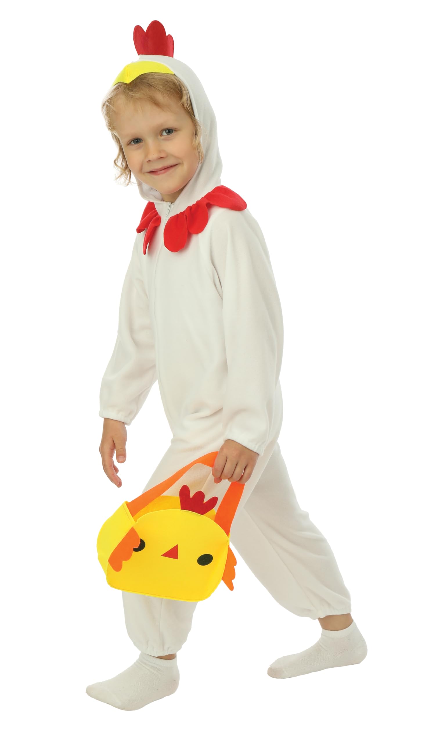 p-tit-clown-osterkost-m-kinder-hase-grau-k-ken-wei-mit-kapuze image 4