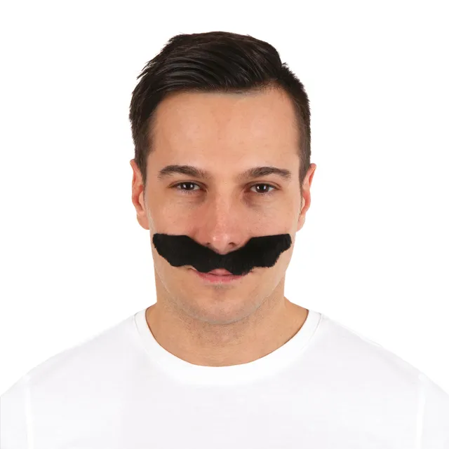 ptit-clown-55010-klempner-schnurrbart-schwarz image 1