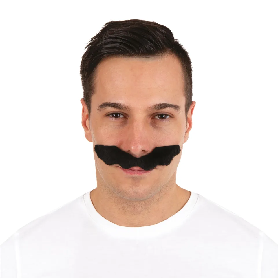 ptit-clown-55010-klempner-schnurrbart-schwarz image 1