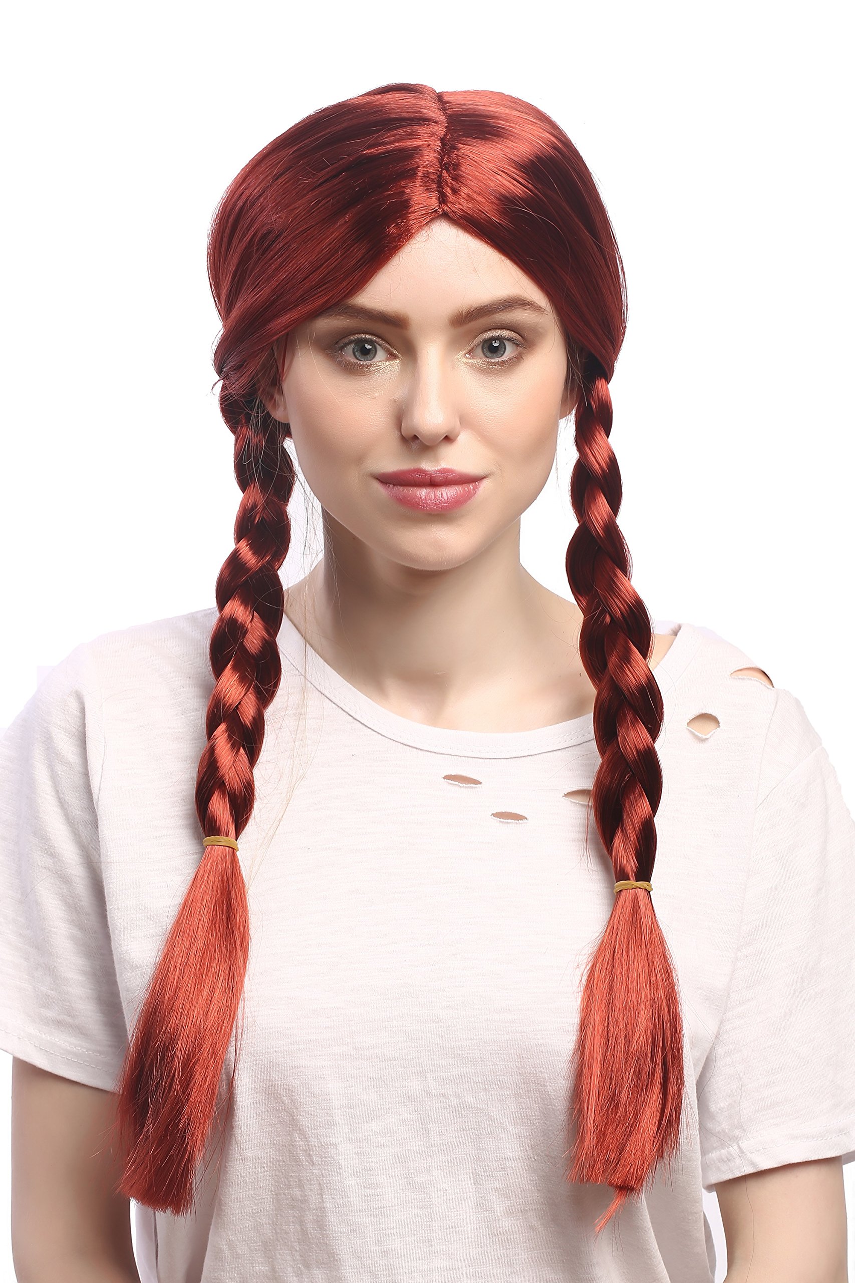 wig-me-up-party-per-cke-wg-7039-za350-damen-kupferrot-mit-z-pfen-60-cm image 1