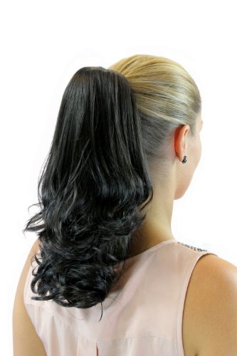 wig-me-up-jl-3230-4-haarteil-gewellt-35-cm-butterfly-klammer-braun image 4