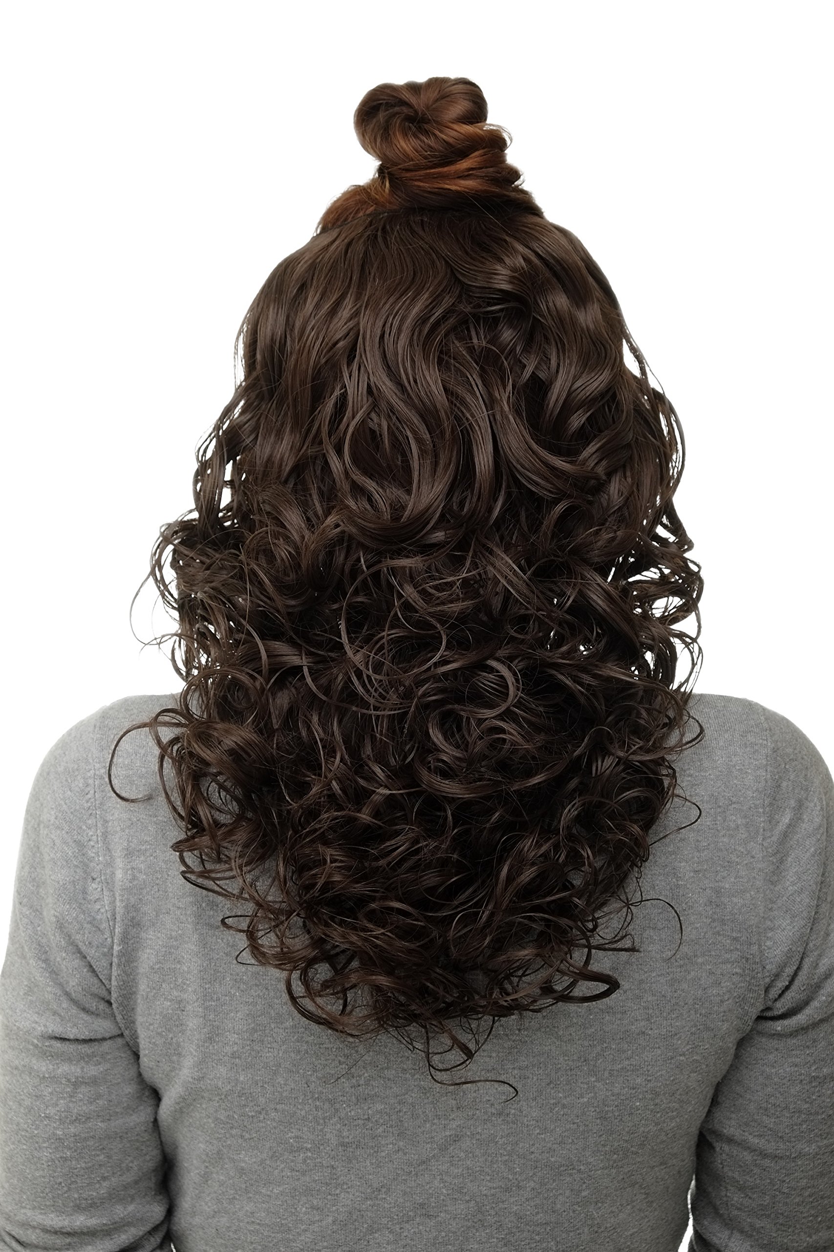 wig-me-up-h9312-2-halbper-cke-clip-in-locken-schwarz-40-cm image 6