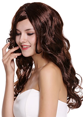 wig-me-up-dec37-za33-party-per-cke-damen-lang-wellig-mahagoni-65-cm image 7