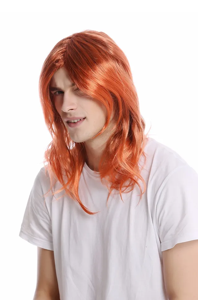 wig-me-up-90997-za24atza6-per-cke-unisex-schulterlang-glatt-orange-rot-braun-mix image 1