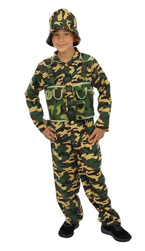 ptit-clown-soldatenkost-m-kinder-milit-r-camouflage image 7