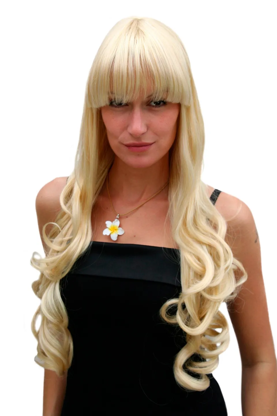 wig-me-up-3116-lg26-damen-per-cke-hellblond-sehr-lang-lockig-mit-pony image 1