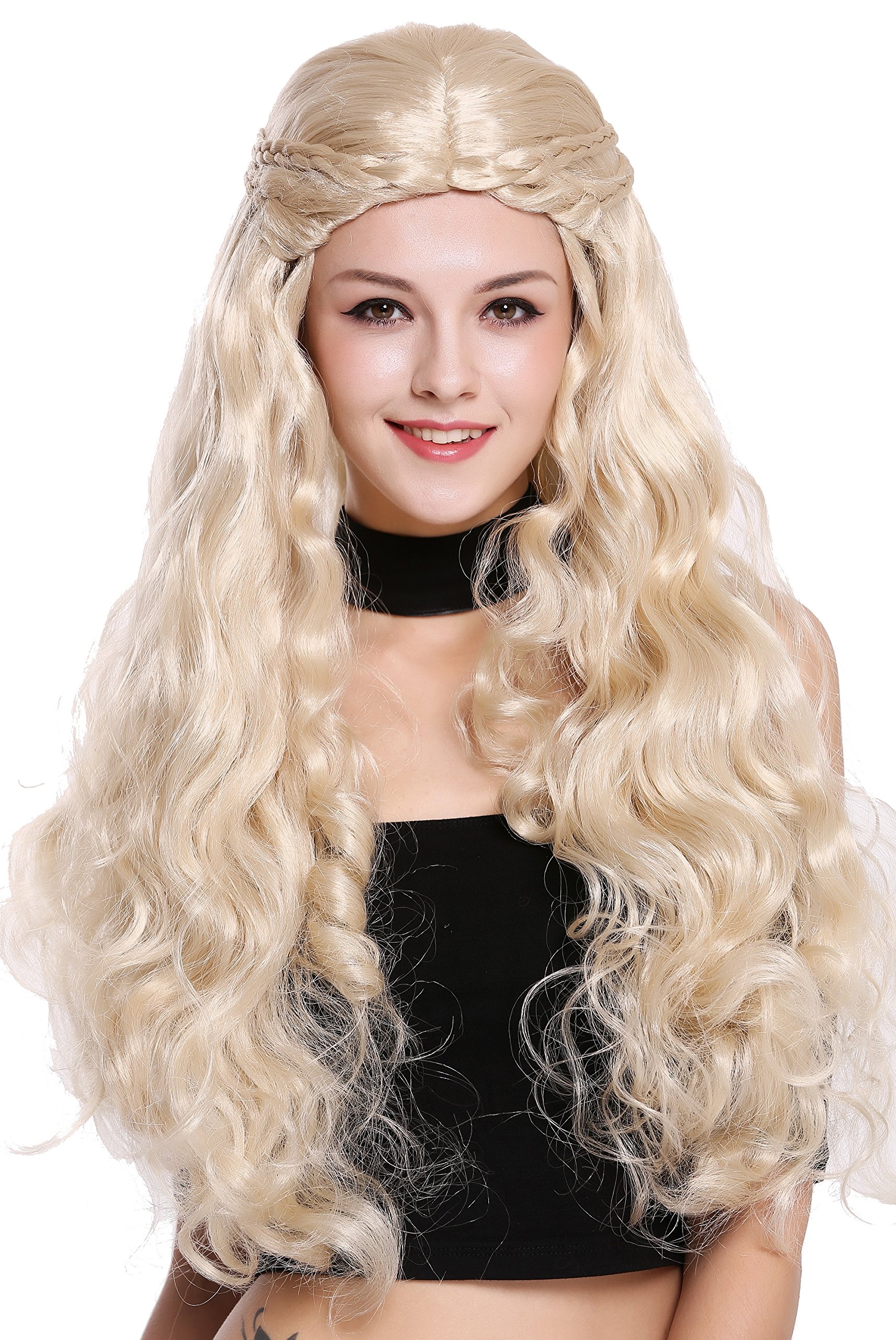 wig-me-up-91323-za83-damen-per-cke-sehr-lang-wellig-hellblond-geflochten-65-cm image 2